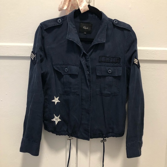 Rails Navy Blue military jacket XS - Picture 1 of 2
